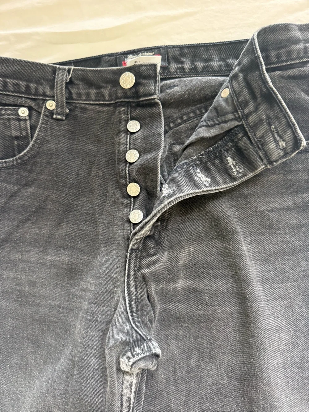 Vintage Late 80s / Early 90s GUESS Mom Jeans - Black Denim Size 29 High-Waisted‎